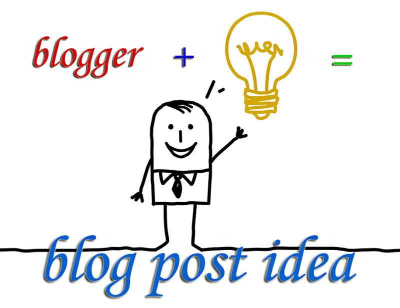 Blog post ideas